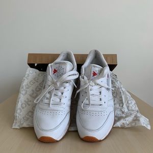 Reebok Classic Leather Women’s Shoes, White